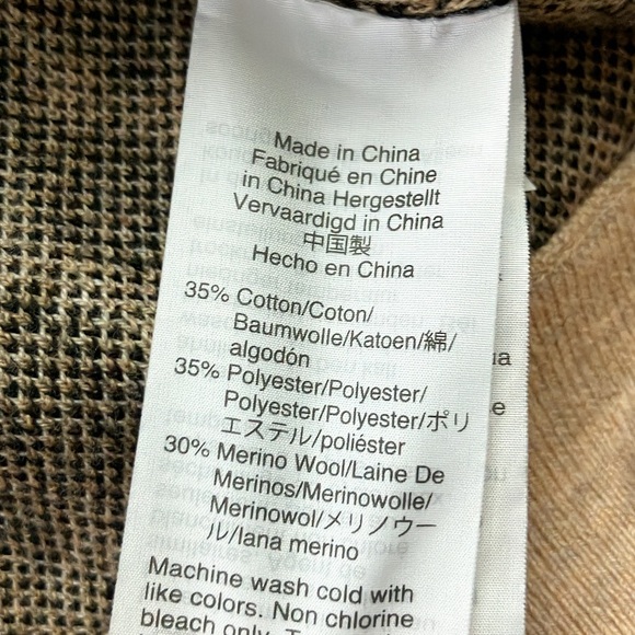 Like New J. Crew Leopard Bomber Jacket Sweater Zip Cardigan - Picture 8 of 8